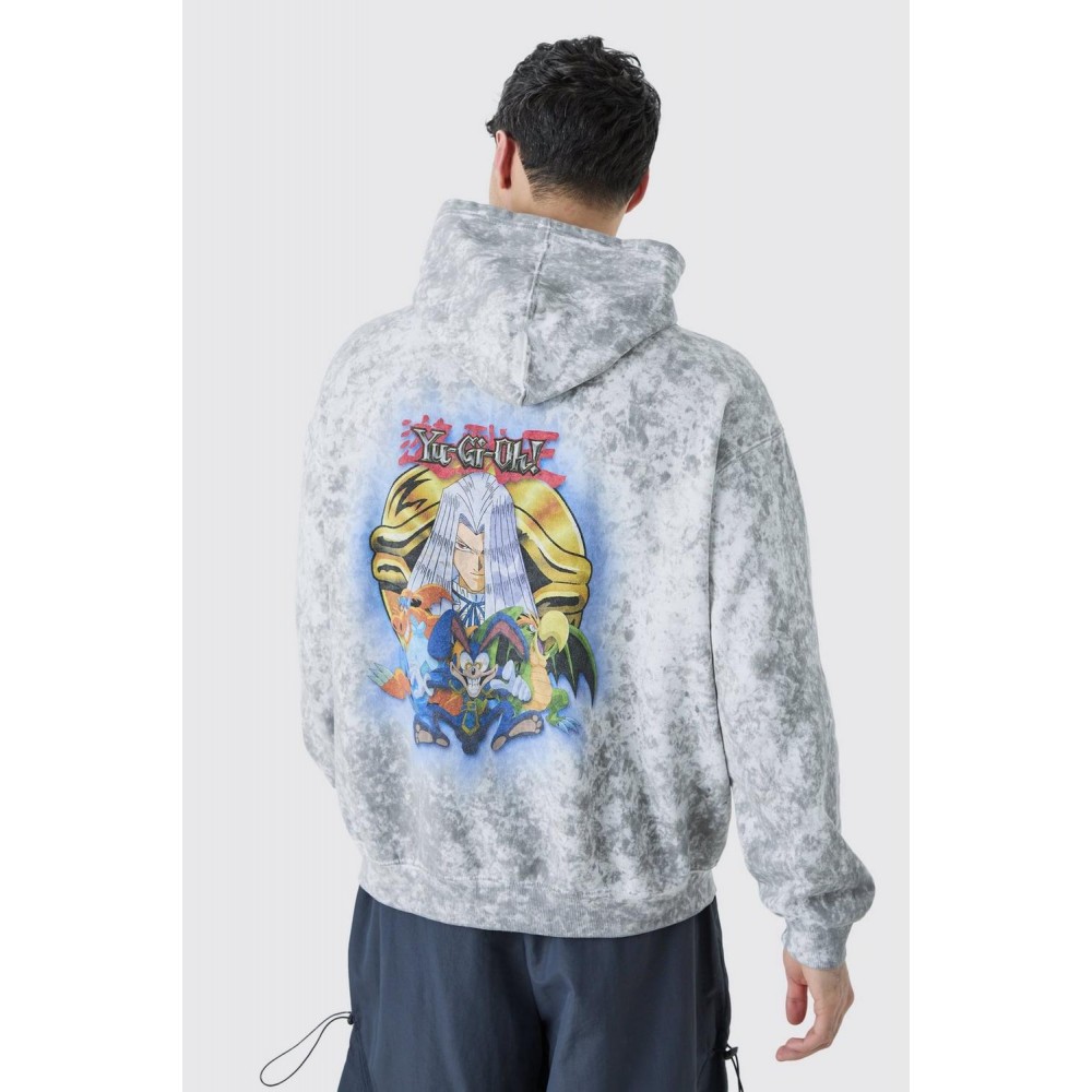 OVERSIZED YUGIOH PEGASUS WASHED  Fully Customizable Hoodie