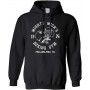 Pullover Black Boxing Printed Fully Customizable Hoodie