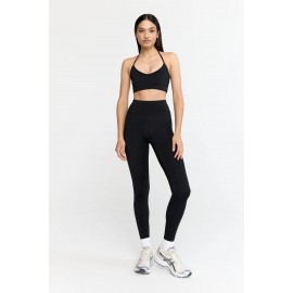 Side Pocket Legging - Shadow Black