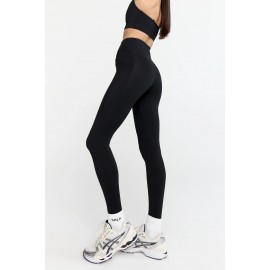 Side Pocket Legging - Shadow Black