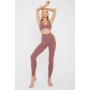 Wrap High Waisted Legging - Desert Rose